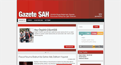 Desktop Screenshot of gazetesah.com